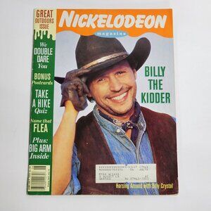 Nickelodeon Magazine June/July 1994 Billy Crystal the Kidder Vintage Ads